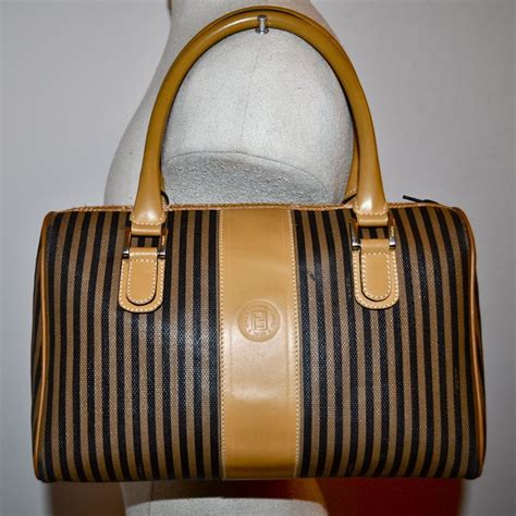 vintage striped fendi bag